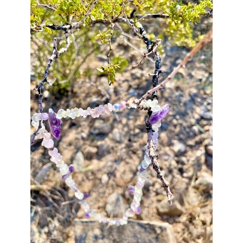 Native American Handmade Necklace 14" - Picture 5 of 6